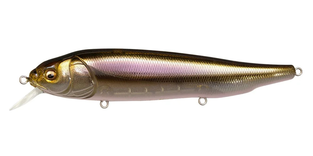 Ograniczona ilość Megabass Wobler Lates Feeding Woofer 120mm HT WAKASAGI