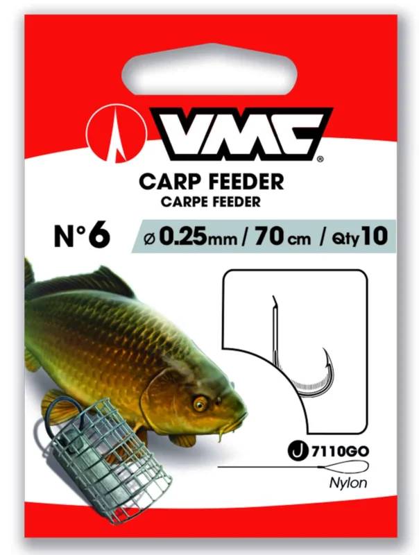 VMC Haczyki z przyponem Carp Feeder 7110 Nr 4/0 Najlepsza cena