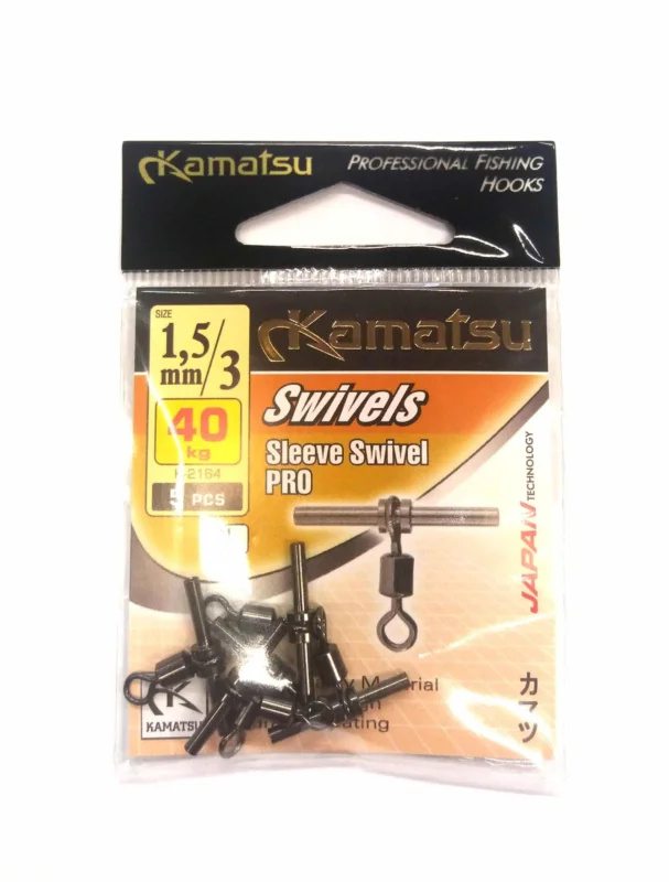 Kamatsu Krętlik Z Tulejką Przelotową K-2164 2,0mm Nr2/0 Super okazja