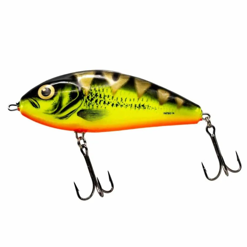 Salmo Wobler Jerk Fatso Pływający 14cm Mat Tiger Wysoka jakość