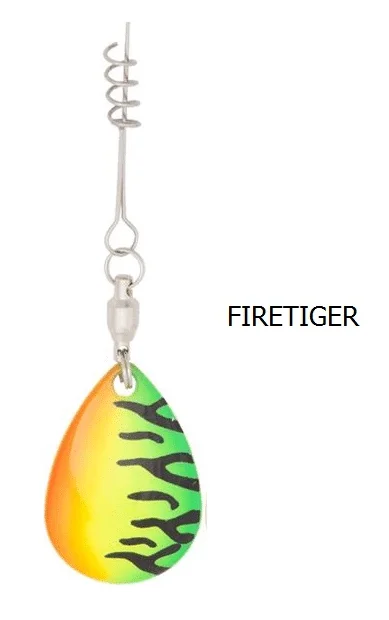 Wyjątkowa oferta Quantum Blacha obrotowa wkręcana Indiana 30mm Firetiger