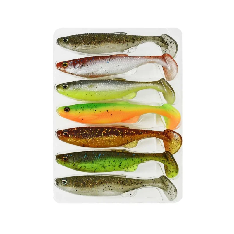 Bestseller Zestaw przynęt Fat Minnow T-Tail Savage Gear 13cm / 20g 7 sztuk