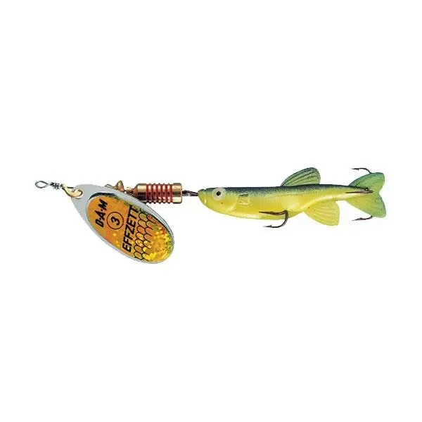 Błystka obrotowa Minnow Effzett yellow/black 5g Okazja