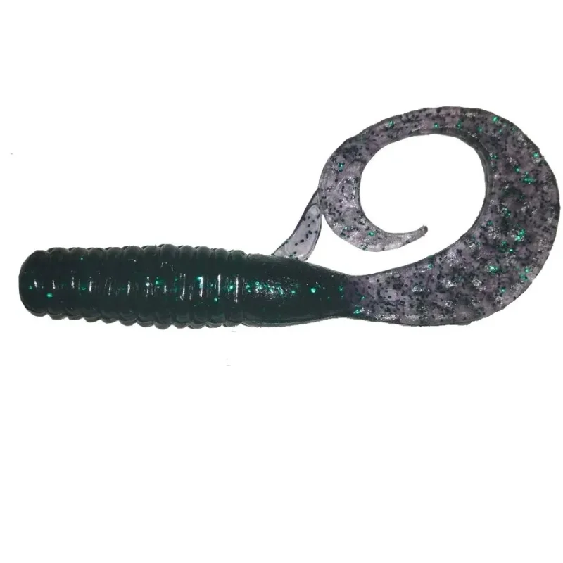 Twister Manns 12,5 cm JB granatowy / zielony brokat Szybka dostawa