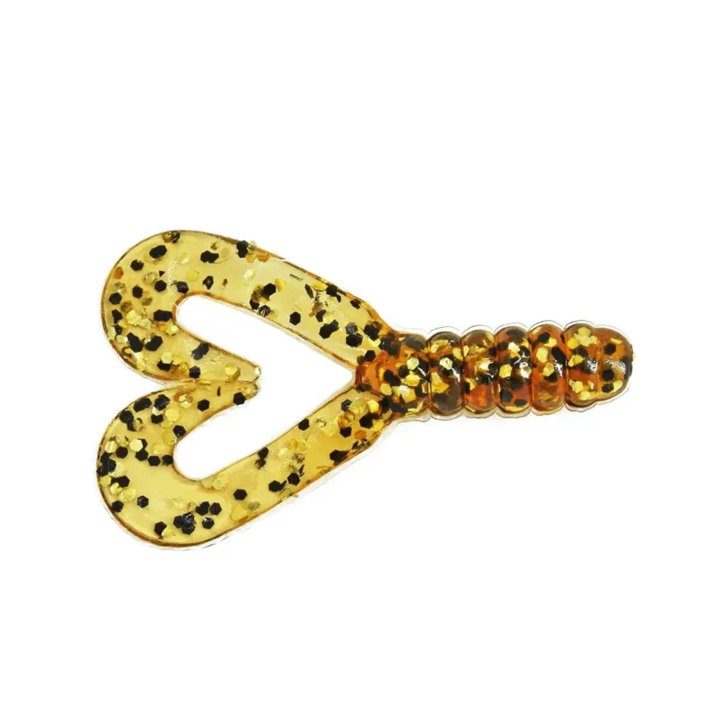 Wybór klientów Twister Manns 4,5 cm ASGF miodowy złoty brokat