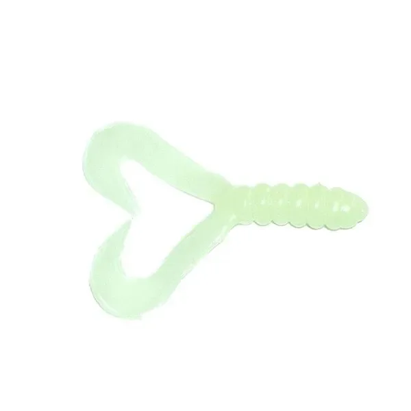 Wysoka jakość Twister Manns 4,5 cm FW biały / fluo