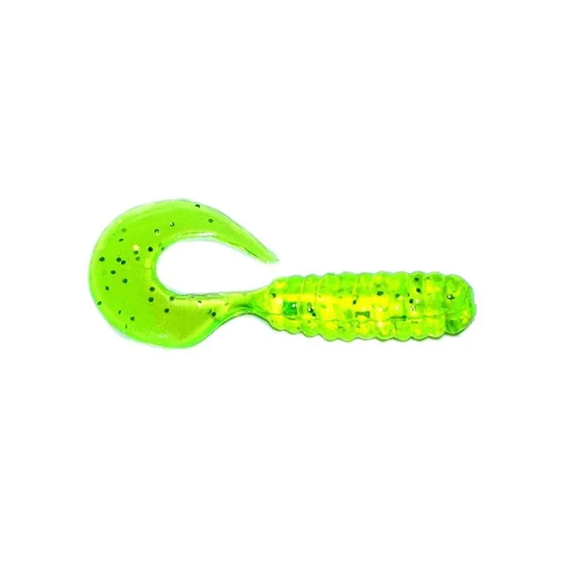 Wyprzedaż Twister Manns 3,0 cm MFCH seledyn z brokatem