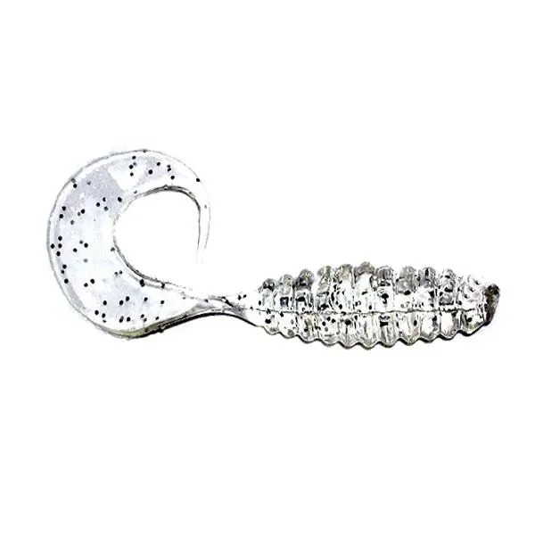 Hit sprzedaży Twister Manns 4,0 cm MFCL pzezroczysty / srebrny brokat