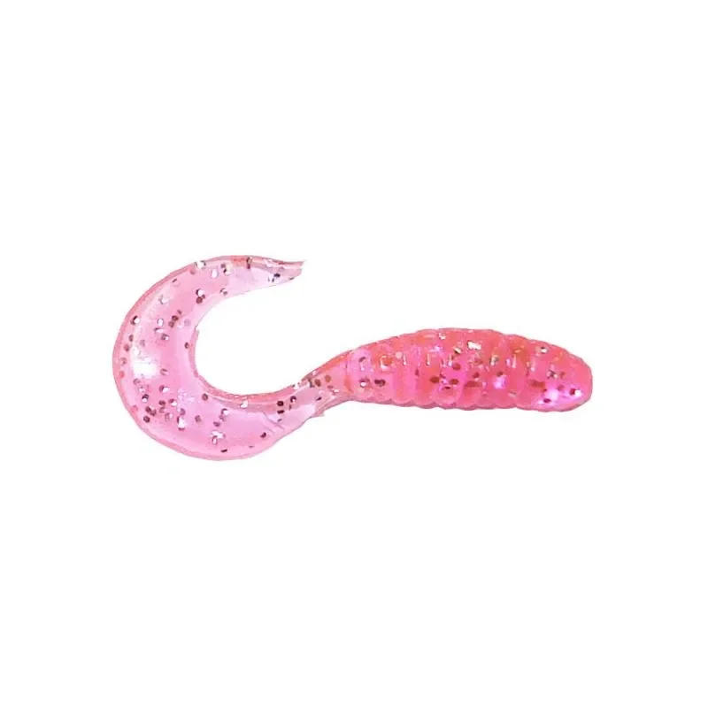 Twister Manns 4,0 cm MFHP różowy srebrny brokat Oferta