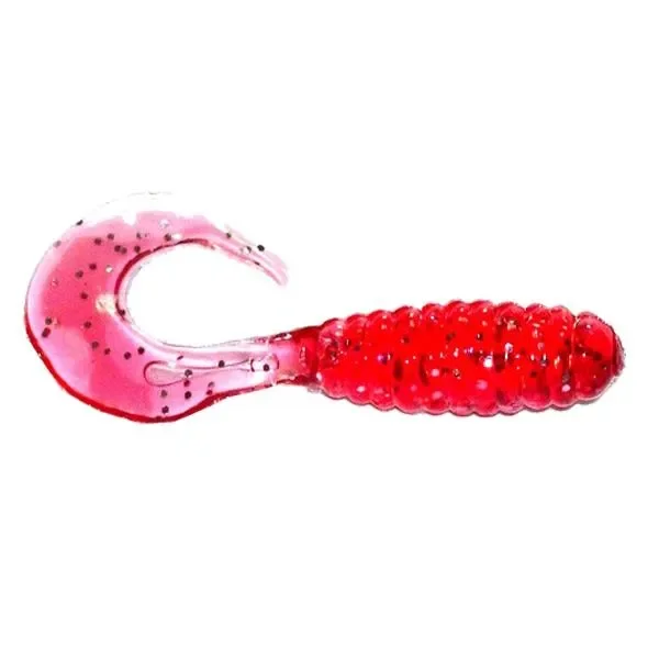 Twister Manns 4,0 cm MFST czerwony z brokatem Ekspresowa dostawa