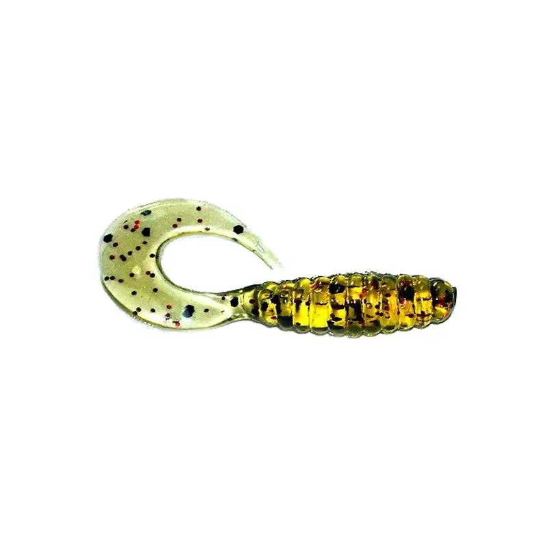 Zniżka Twister Manns 4,0 cm WARF piaskowy z brokatem