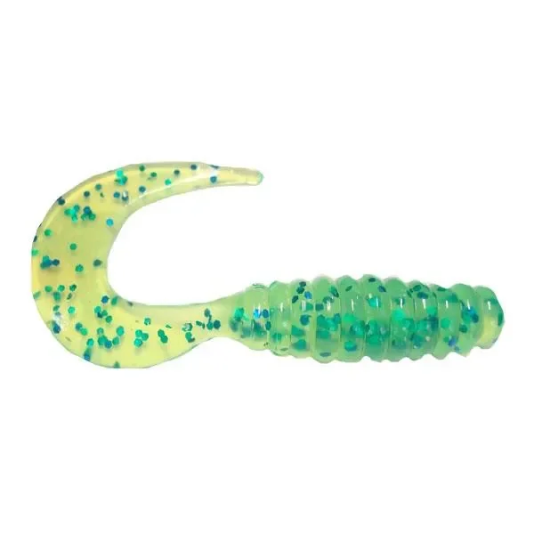 Twister Manns 7 cm CHGBF seledynowy / zielony brokat Kup teraz