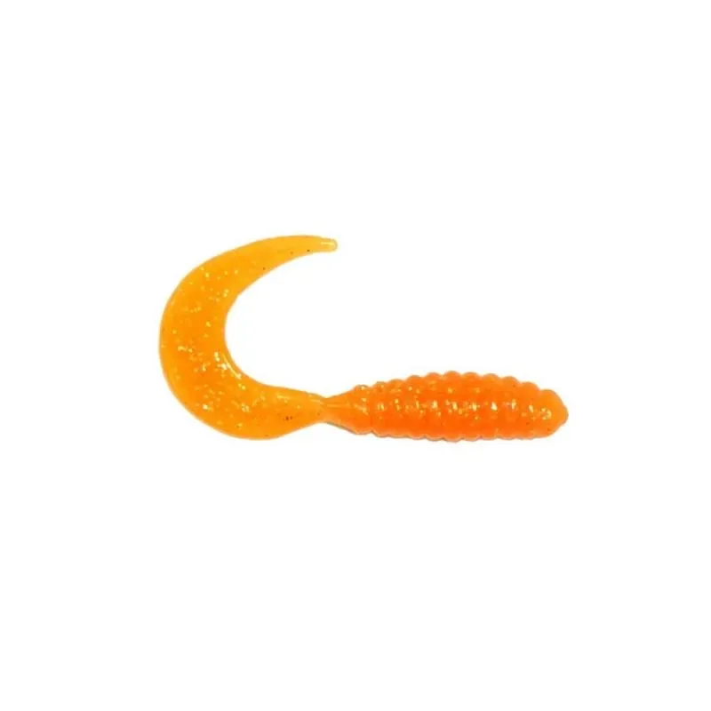 Tani Twister Manns 7 cm MFOR pomarańcz z brokatem