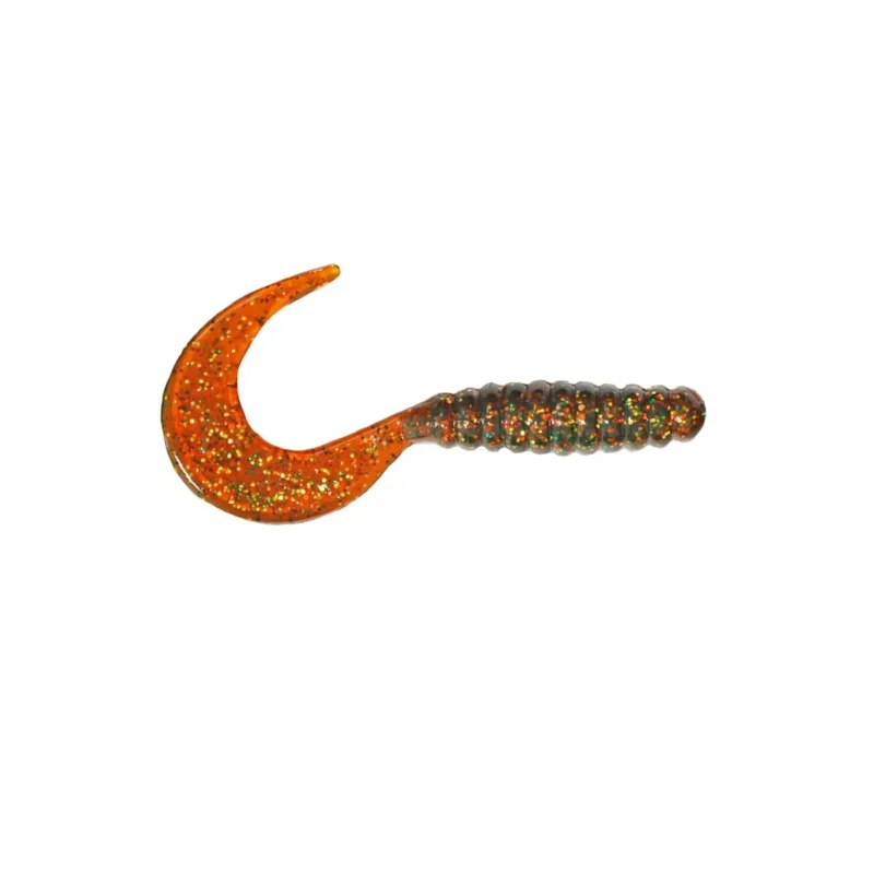 Twister Manns 7 cm Momix motor oil / kolorowy brokat Tani