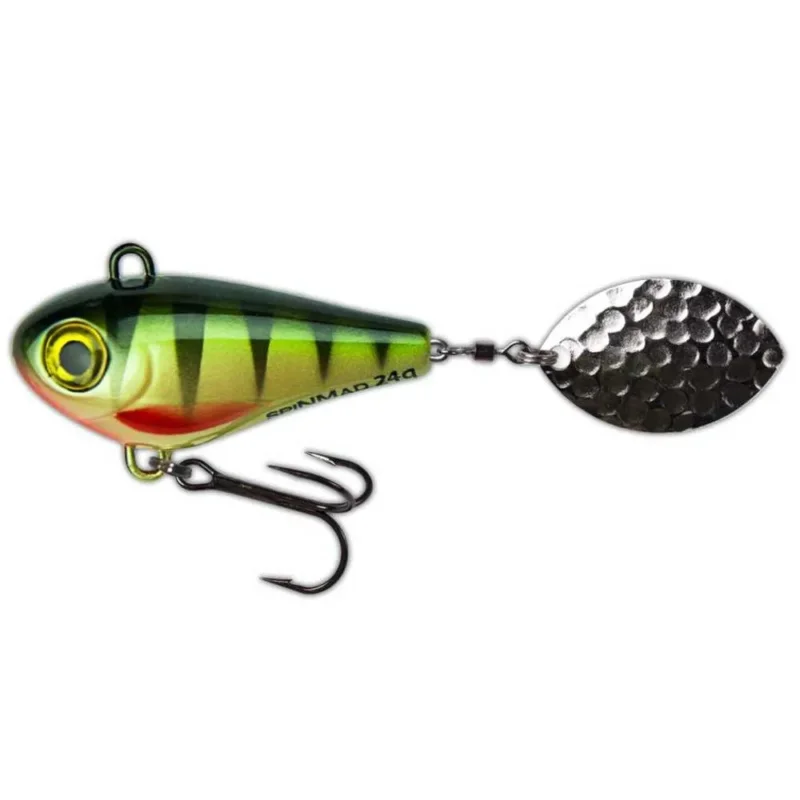 Łatwy zwrot Wirujący ogonek SpinMad Jigmaster 24g kolor 1516