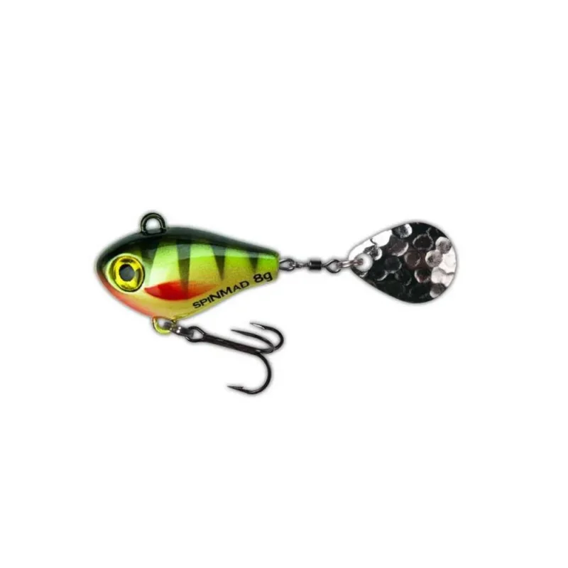 Hit sprzedaży Wirujący ogonek SpinMad Jigmaster 8.0g kolor 2313