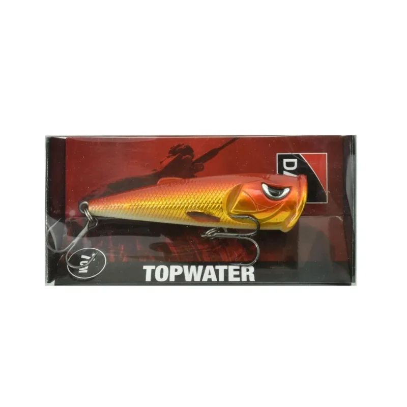 Hit cenowy Wobler Topwater DAM 7cm / 9g gold orange