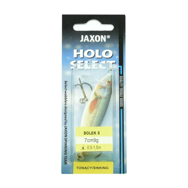 Bezpieczne zakupy Wobler Holo Select Bolek S Jaxon 7cm / 9g UK