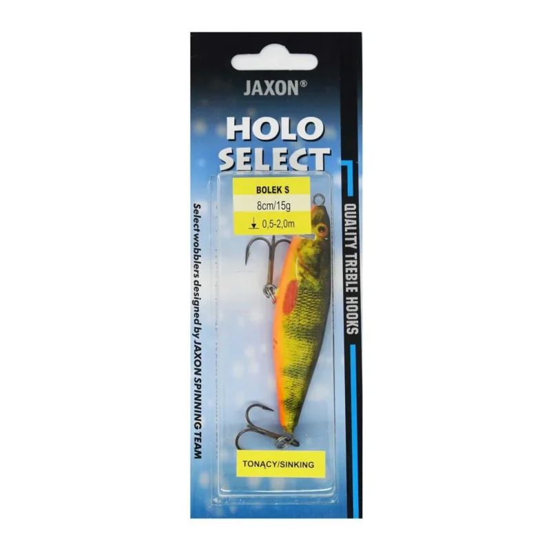 Tylko do końca tygodnia Wobler Holo Select Bolek S Jaxon 8cm / 15g OM