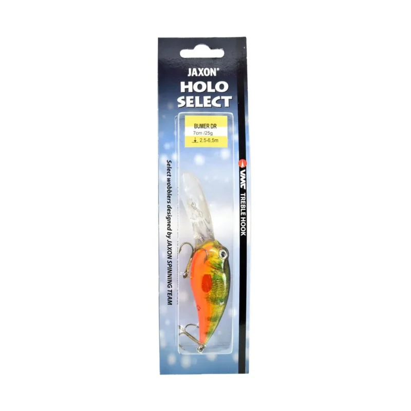 Wobler Holo Select Bumer DR Jaxon 7cm / 25.0g OM Szybka wysyłka