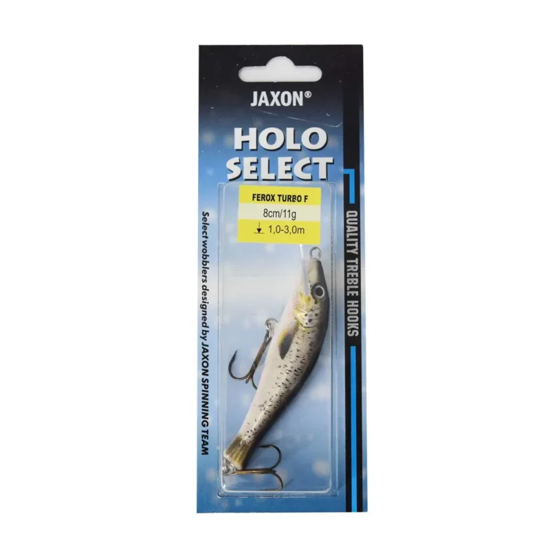 Nowość Wobler Holo Select Ferox Turbo Jaxon 8cm / 11g EF
