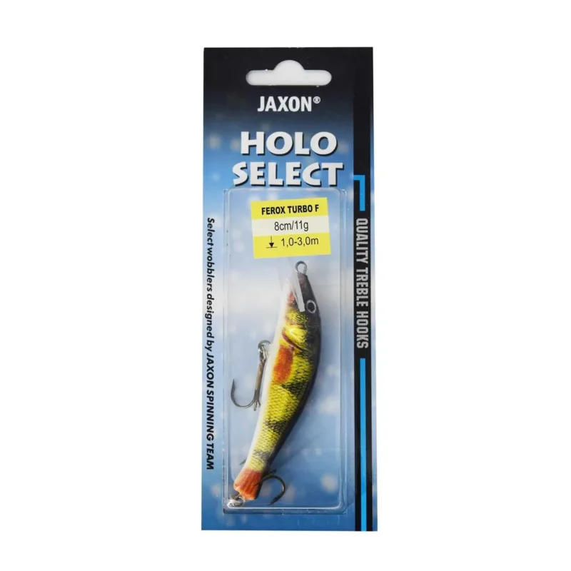 Wobler Holo Select Ferox Turbo Jaxon 8cm / 11g OE Zniżka