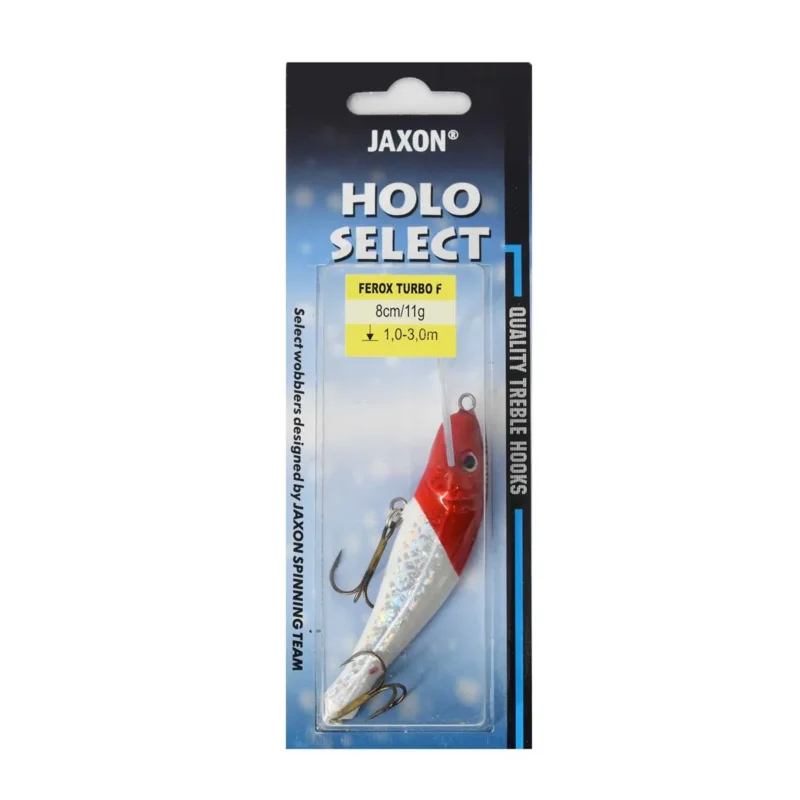 Nie przegap Wobler Holo Select Ferox Turbo Jaxon 8cm / 11g RH