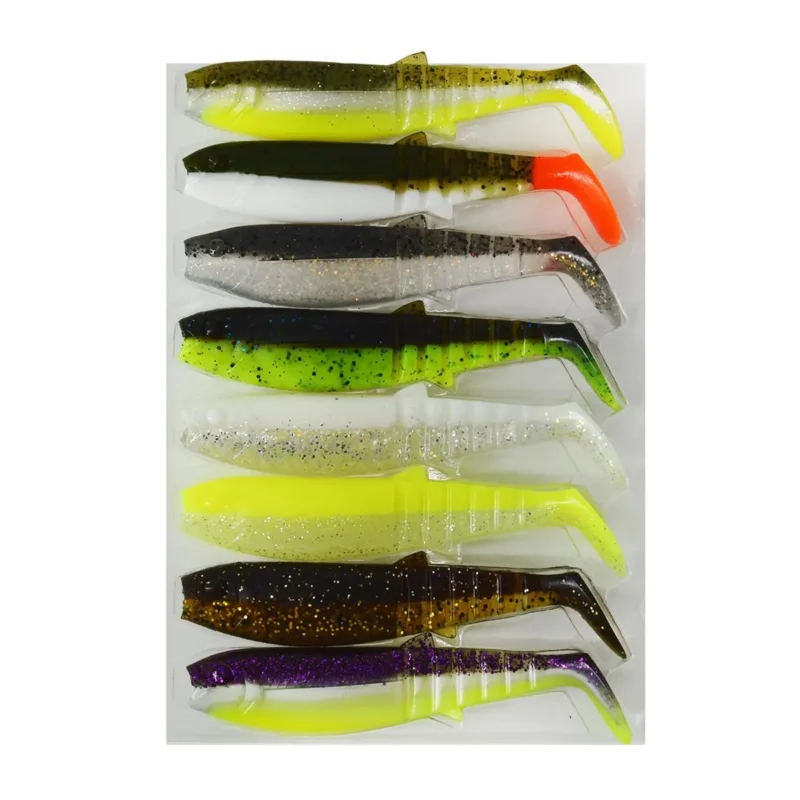 Zestaw przynęt Cannibal Shad Sabage Gear 12.5cm 8 sztuk Tylko dziś