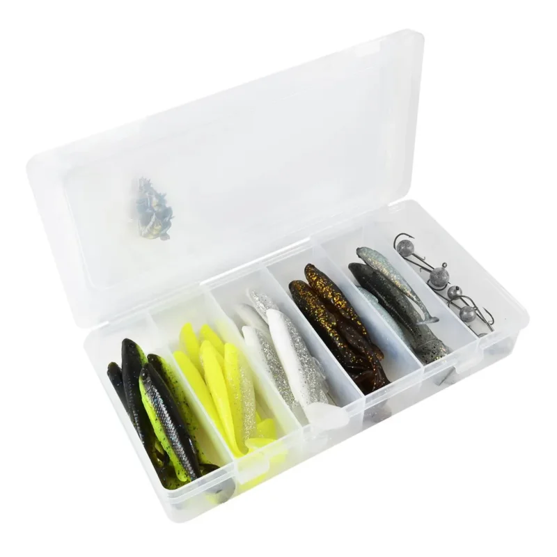 Zestaw przynęt Fat Minnow T-Tail Kit Savage Gear 36 sztuk Oferta