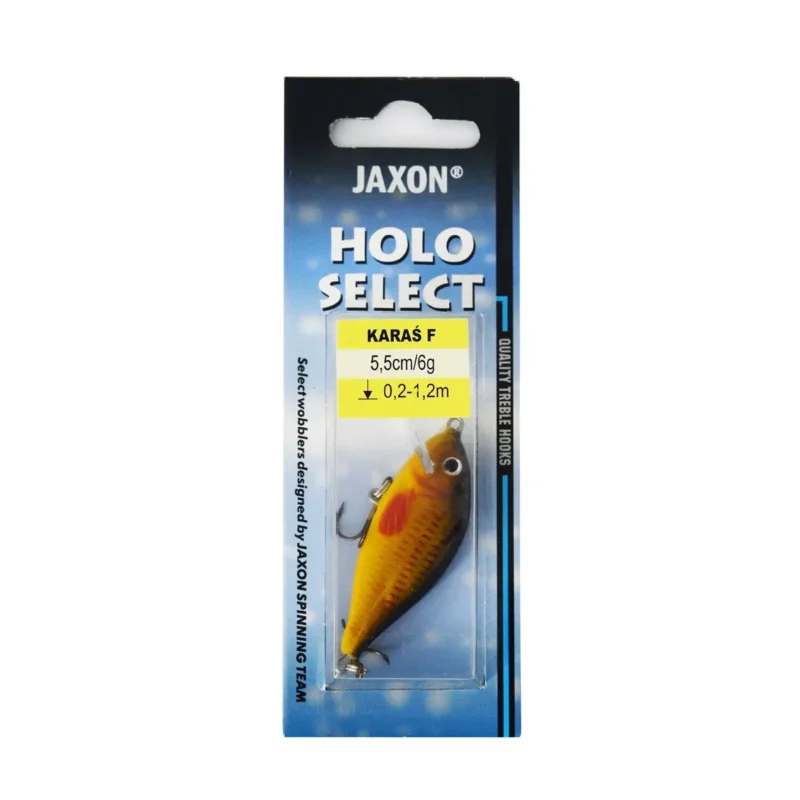 Wobler Holo Select Karaś F Jaxon 5.5cm / 6g C Darmowy zwrot
