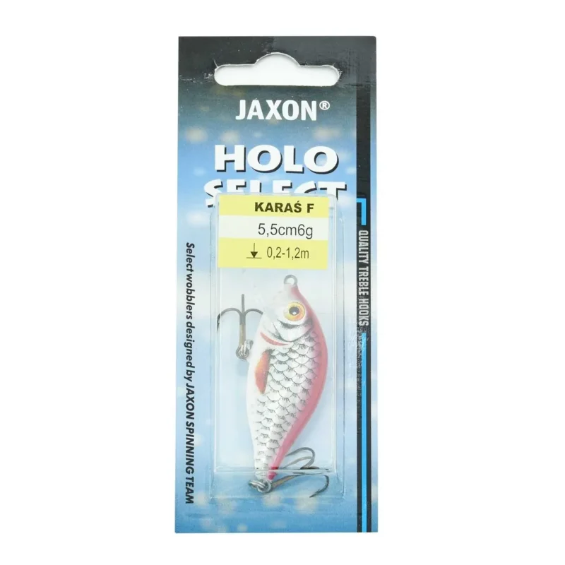 Bezpieczne zakupy Wobler Holo Select Karaś F Jaxon 5.5cm / 6g JA