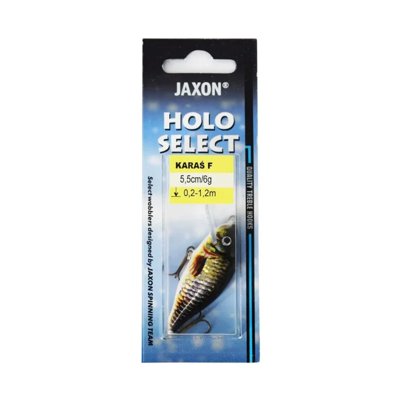 Wobler Holo Select Karaś F Jaxon 5.5cm / 6g W Nowy