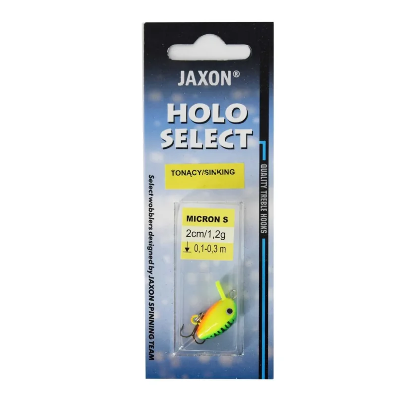 Wobler Holo Select Micron Jaxon 2cm / 1.2g MW Sprawdź teraz