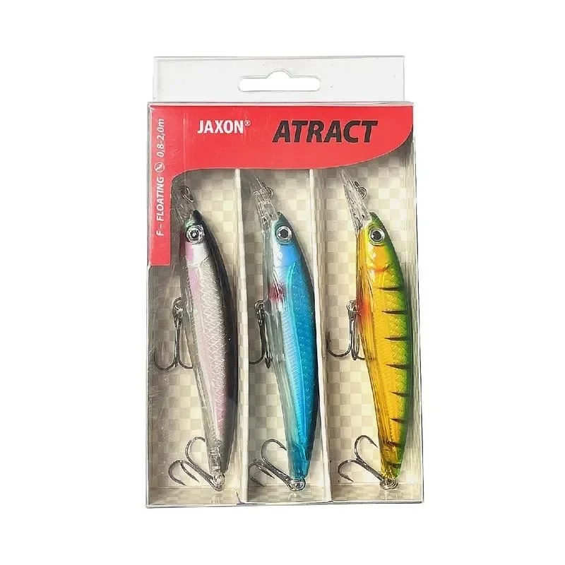 Zestaw woblerów Atract XHN Jaxon 10cm / 14,1g 3 sztuki Ograniczona ilość