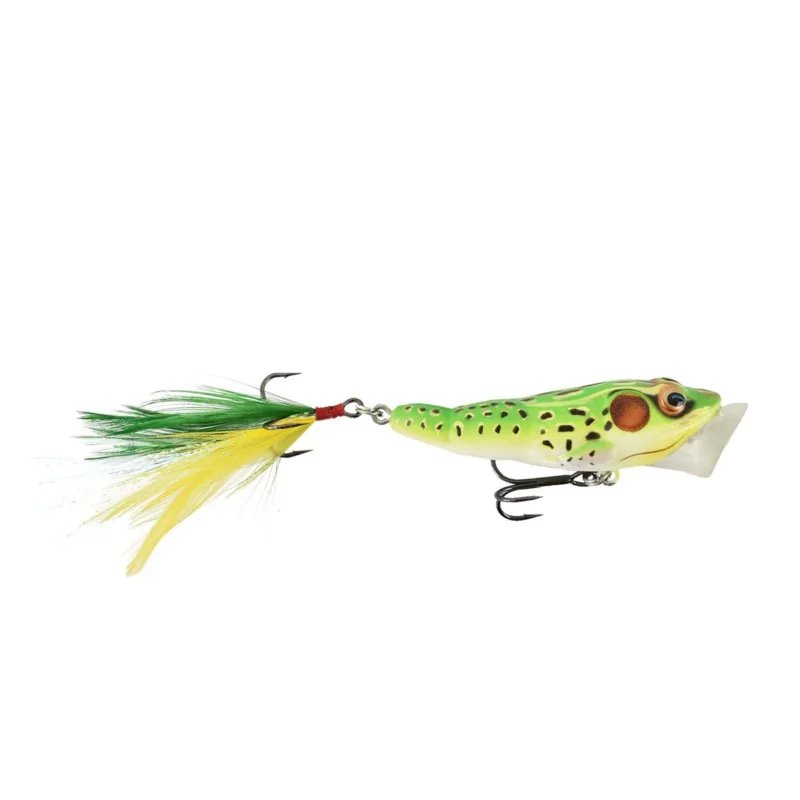 Oferta czasowa Przynęta Frog Popper Live Target 6.5cm / 7g fluorescent green / yellow