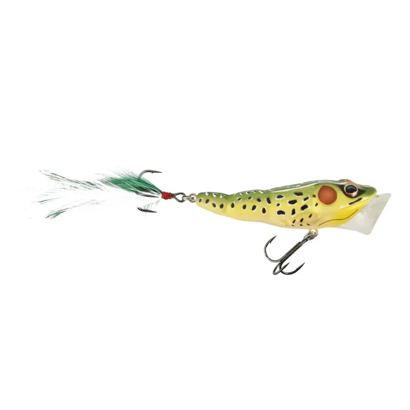 Darmowy zwrot Przynęta Frog Popper Live Target 7.5cm / 14g green / yellow