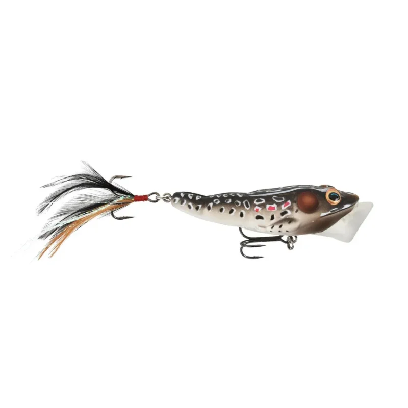 Dodaj do koszyka Przynęta Frog Popper Live Target 7.5cm / 14g brown / black