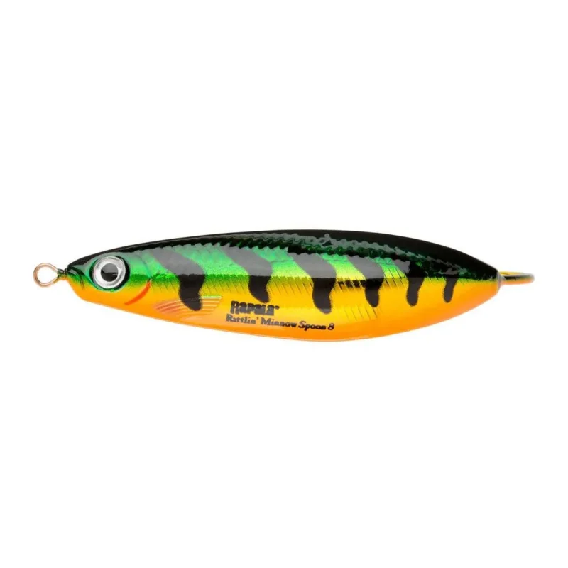 Wysoka jakość Wobler Ratlin Minnow Spoon Rapala 8cm / 16g FLP
