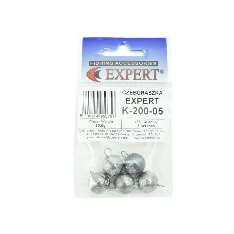 Oferta czasowa Czeburaszka, dociążenie Expert 20g opakowanie 5 sztuk