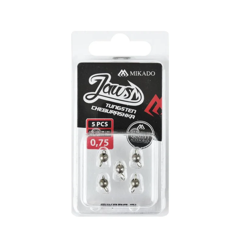 Niska cena Czeburaszka wolframowa Mikado Jaws 0.75g 5 sztuk