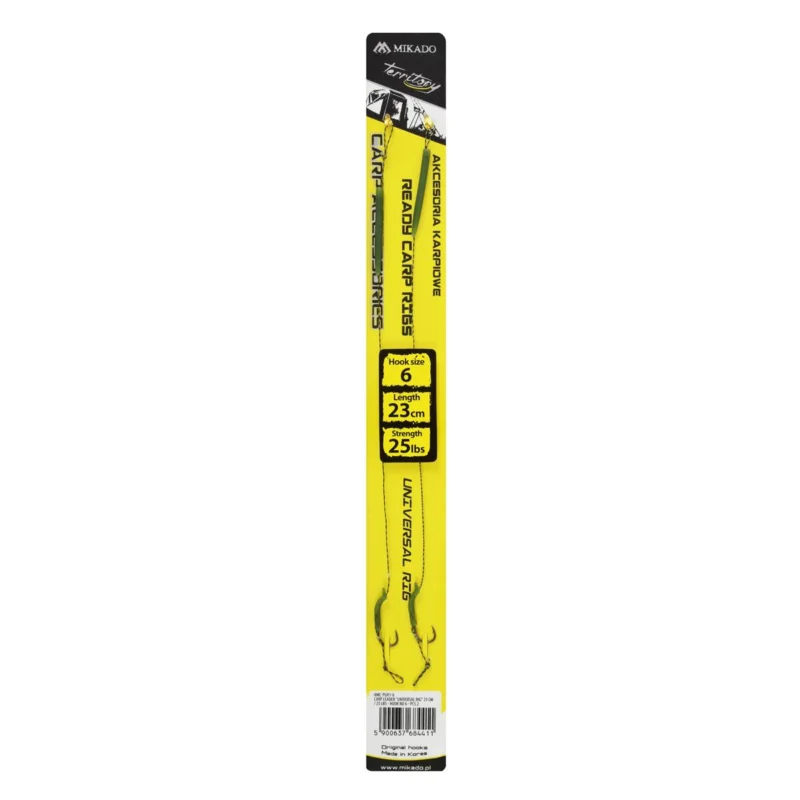 Dostępne od ręki Przypon karpiowy Mikado Universal Rig 6 23cm 2 sztuki