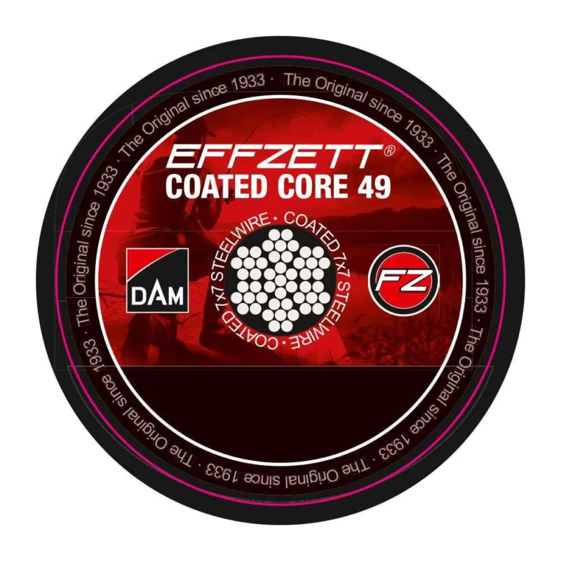 Materiał przyponowy FZ DAM Coated Core 49 10m 16kg Dostępne od ręki