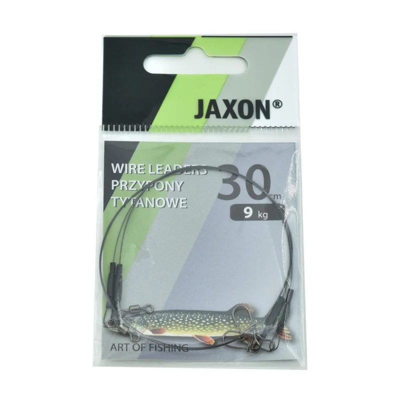 Przypon spinningowy tytanowy Jaxon 30cm 9kg 2 sztuki Kup online