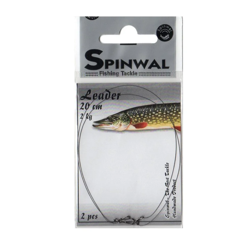 Ostatnia szansa Przypon spinningowy wolframowy Spinwal 20 cm 2 kg 2 sztuki