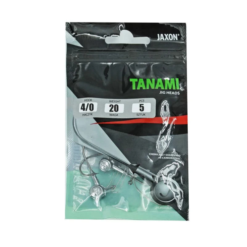 Oferta czasowa Główka jigowa spinningowa Tanami antyzaczepowa #4/0 20g 5 sztuk