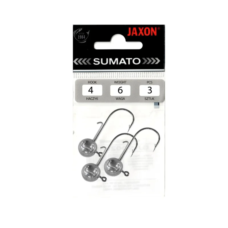 Główka jigowa spinningowa Sumato Black Slim Micro #4 6,0g 3 sztuki Zamów dziś