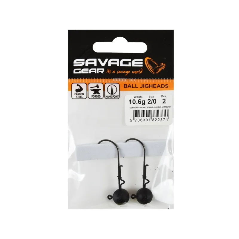 Szybka wysyłka Głowka jigowa spinningowa wolframowa Savage Gear #2/0 10.6g 2 sztuki