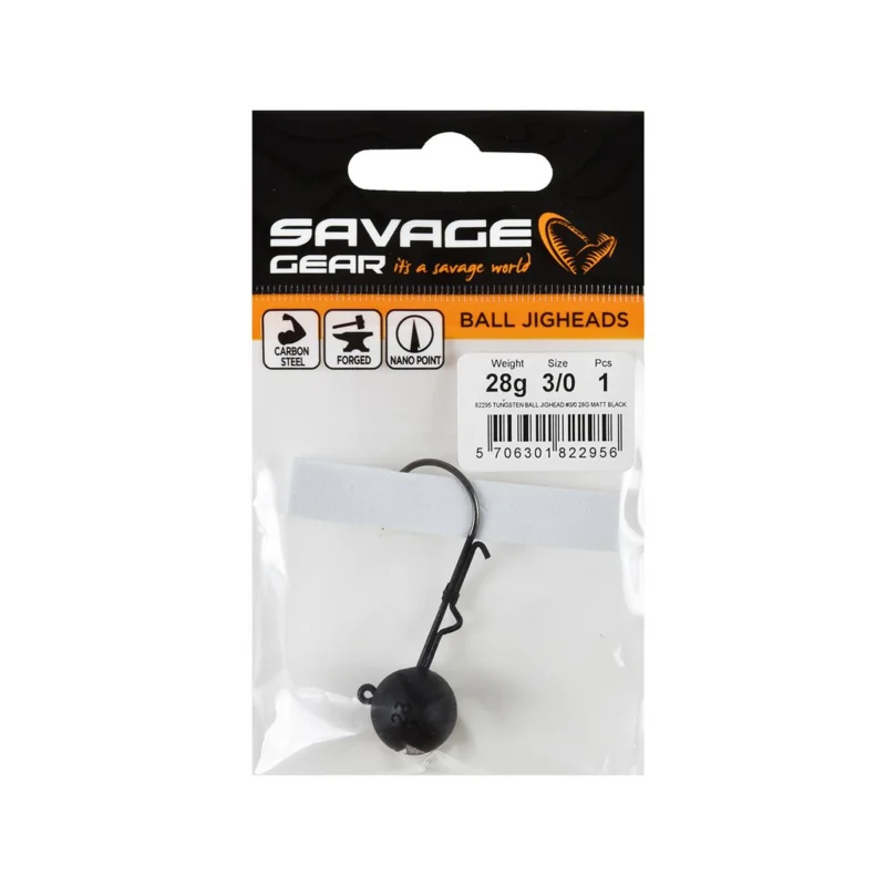 Głowka jigowa spinningowa wolframowa Savage Gear #3/0 28g 1 sztuka Popularny