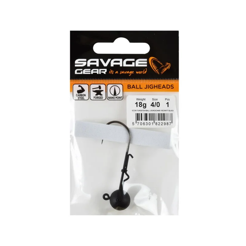 Ostatnia szansa Głowka jigowa spinningowa wolframowa Savage Gear #4/0 18g 1 sztuka
