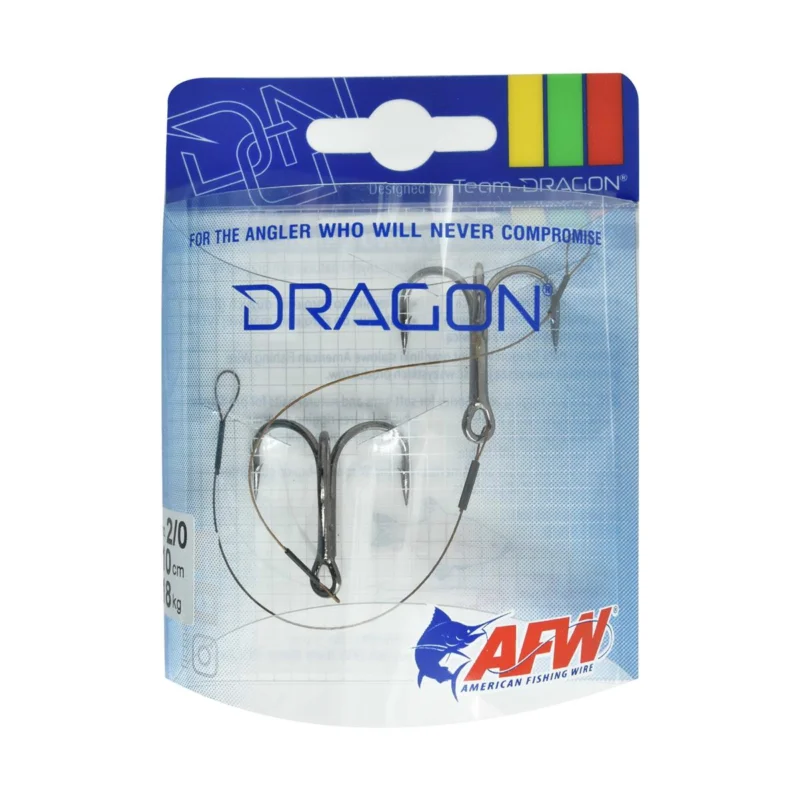 Szybka wysyłka Dozbrojka Dragon 1x7 Surfstrand rozmiar 2/0 18kg10cm 2 sztuki
